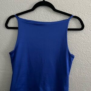Marshalls Blue Fitted Tank Top